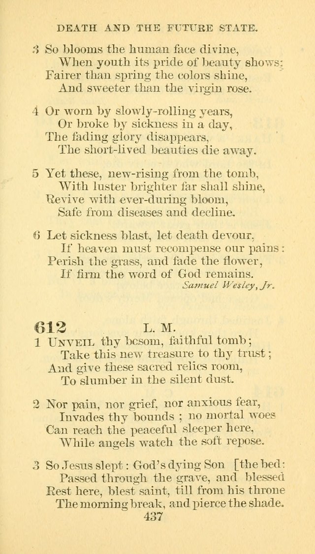 Hymn Book of the Methodist Episcopal Church, South page 444