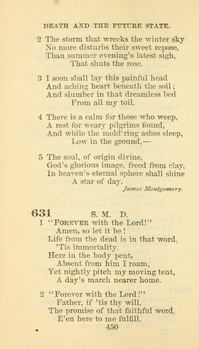 Hymn Book of the Methodist Episcopal Church, South page 457