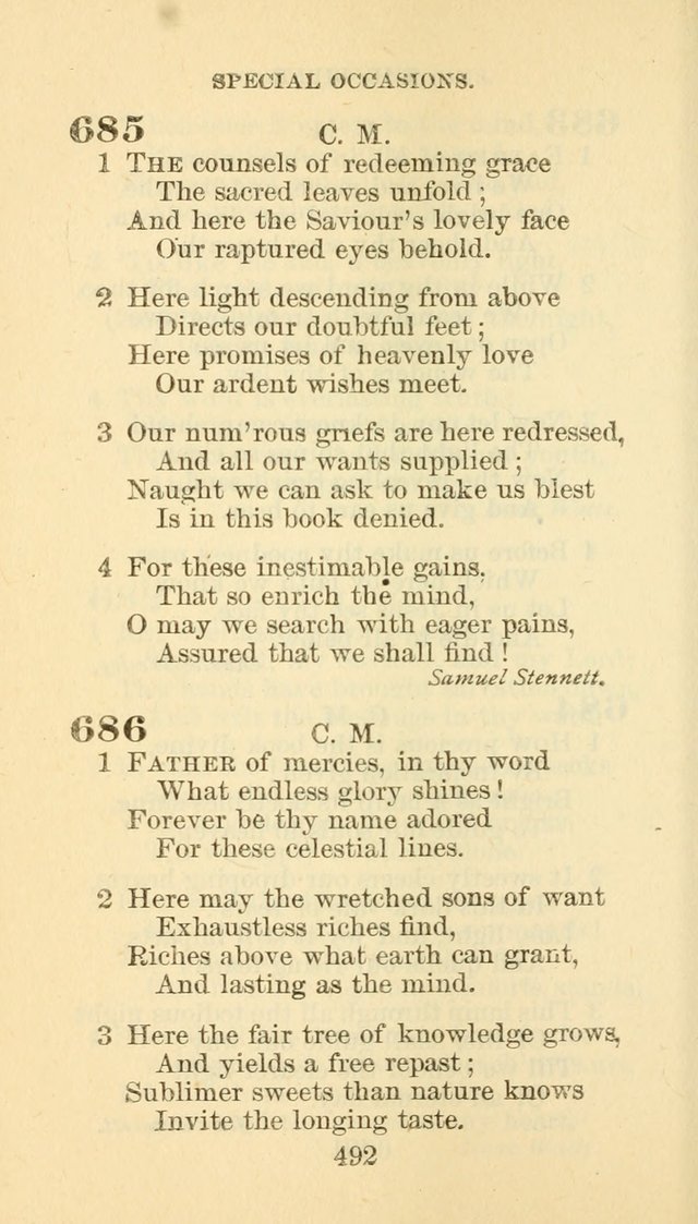 Hymn Book of the Methodist Episcopal Church, South page 499