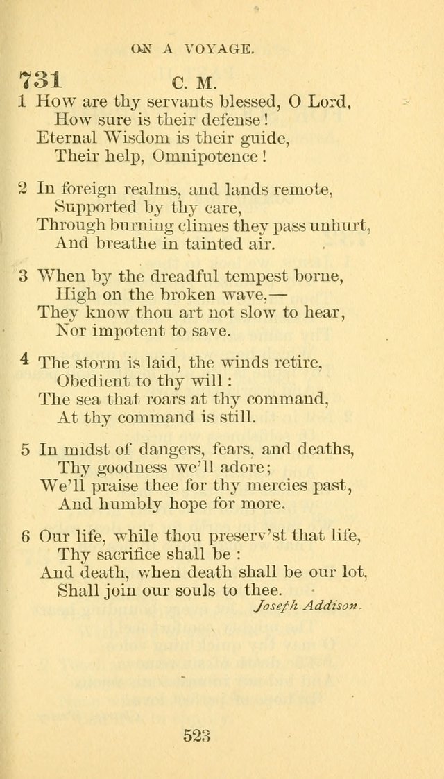 Hymn Book of the Methodist Episcopal Church, South page 530