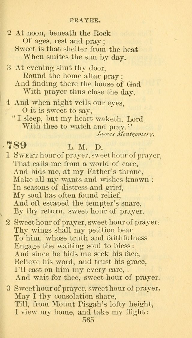 Hymn Book of the Methodist Episcopal Church, South page 572