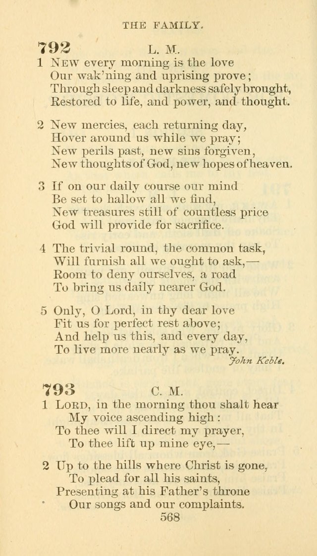 Hymn Book of the Methodist Episcopal Church, South page 575