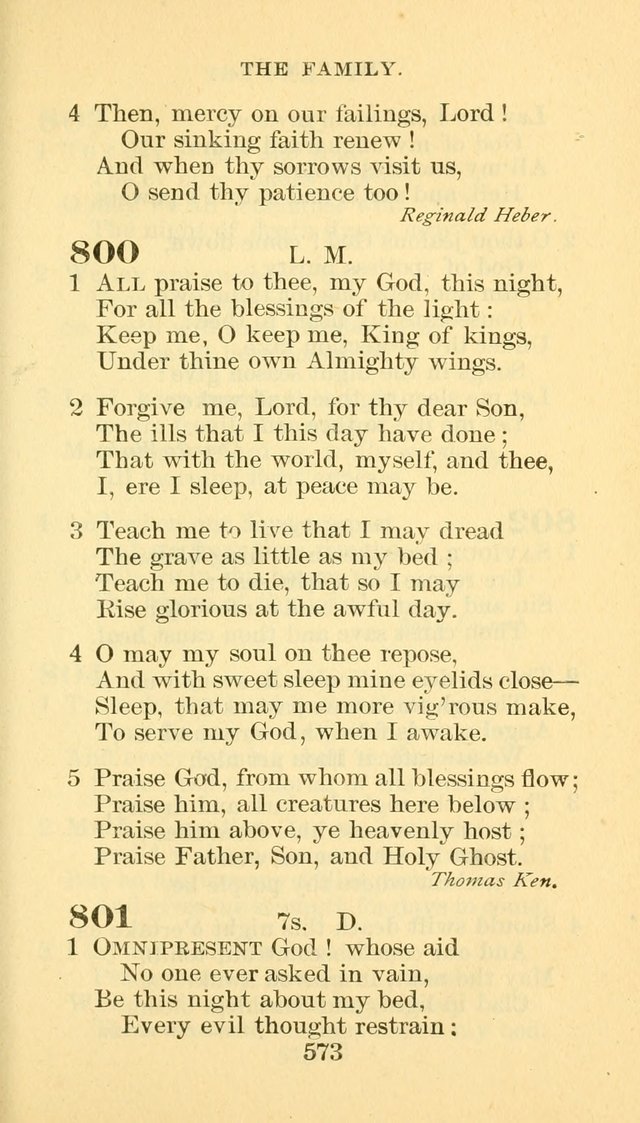 Hymn Book of the Methodist Episcopal Church, South page 580