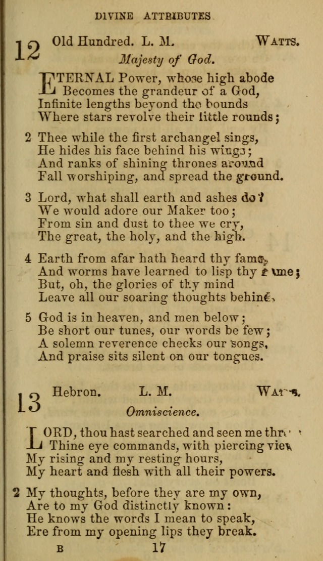Hymn Book of the Methodist Protestant Church. (11th ed.) page 17