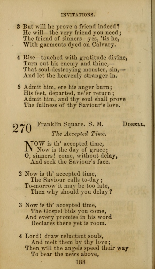 Hymn Book of the Methodist Protestant Church. (11th ed.) page 190