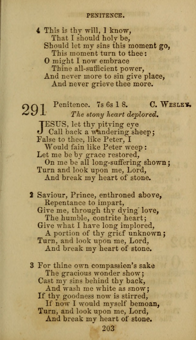 Hymn Book of the Methodist Protestant Church. (11th ed.) page 205
