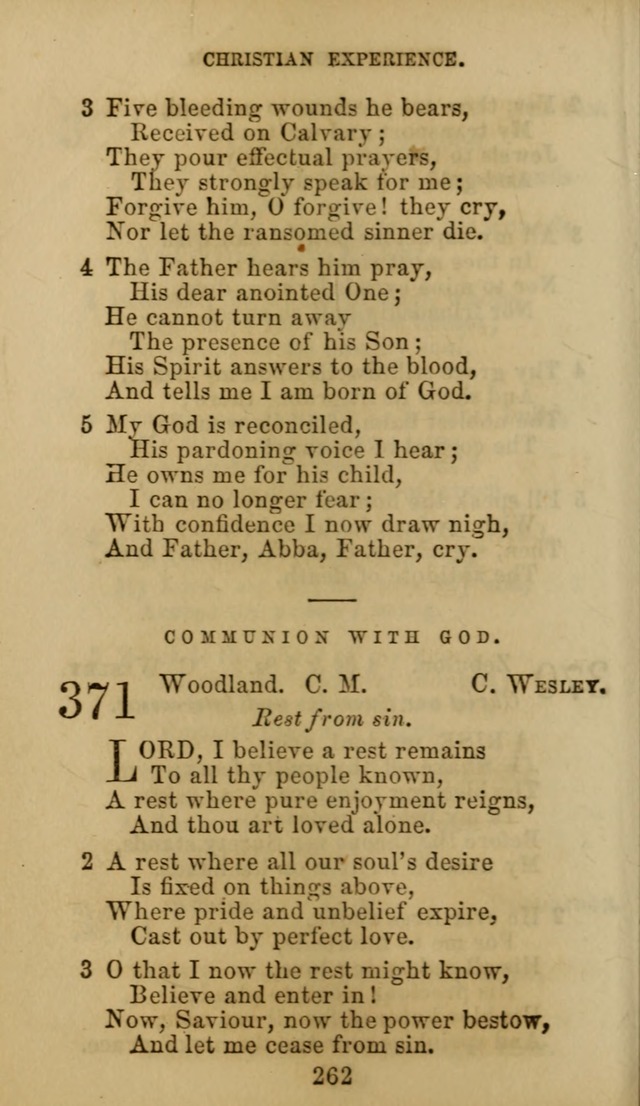 Hymn Book of the Methodist Protestant Church. (11th ed.) page 264