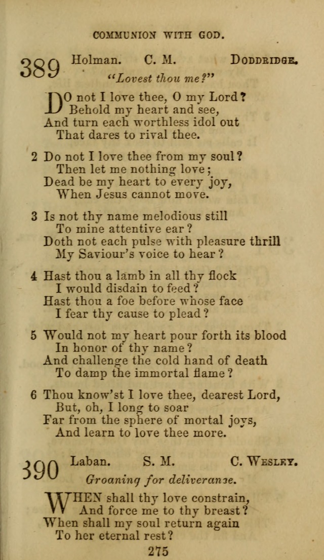 Hymn Book of the Methodist Protestant Church. (11th ed.) page 277
