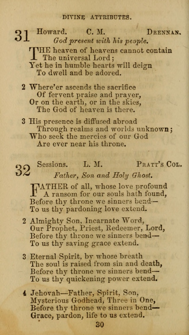 Hymn Book of the Methodist Protestant Church. (11th ed.) page 32