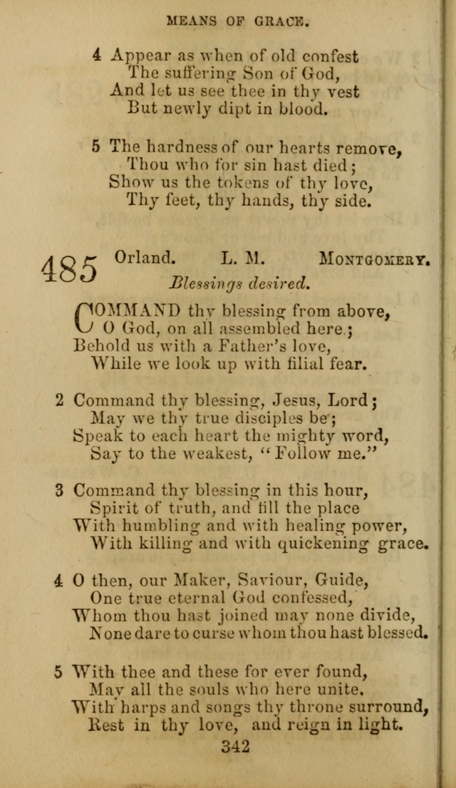 Hymn Book of the Methodist Protestant Church. (11th ed.) page 344