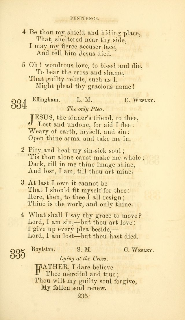 Hymn Book of the Methodist Protestant Church page 242