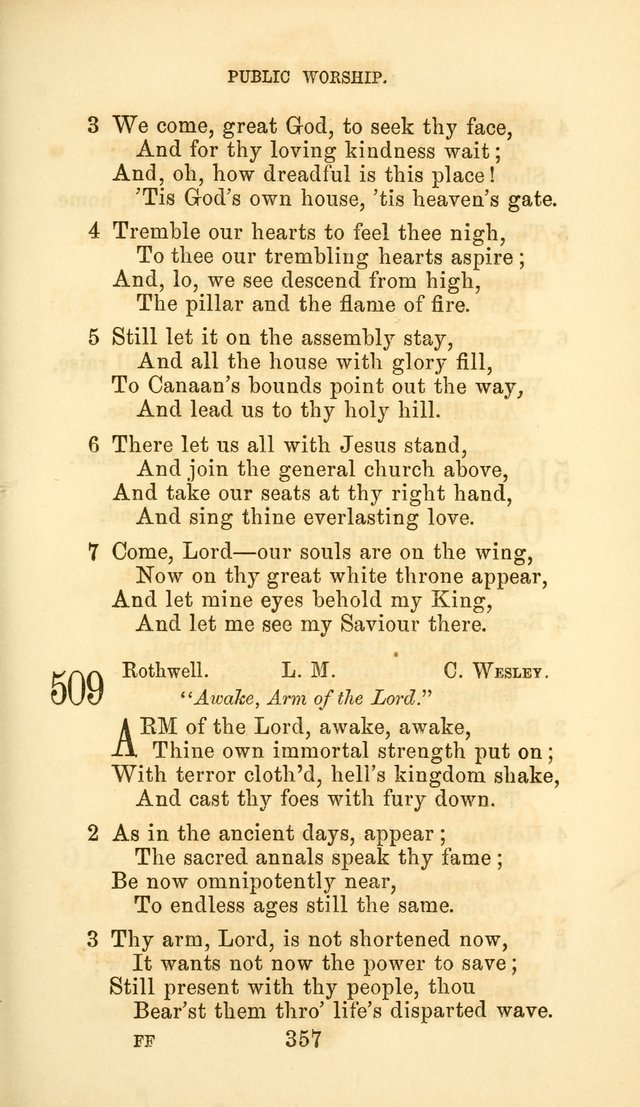Hymn Book of the Methodist Protestant Church page 364