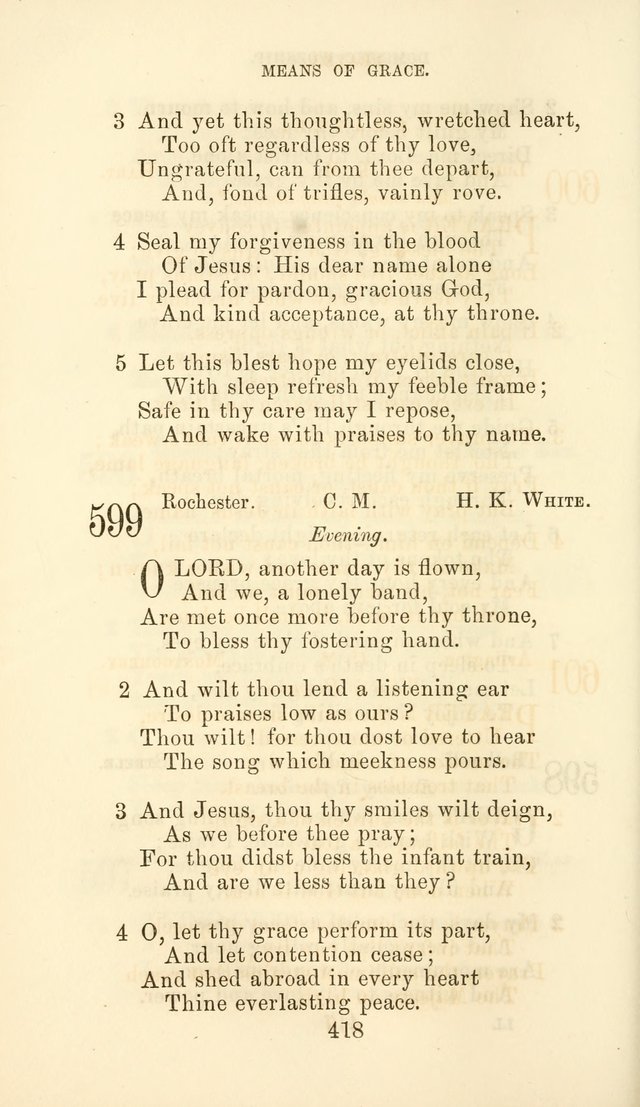 Hymn Book of the Methodist Protestant Church page 425