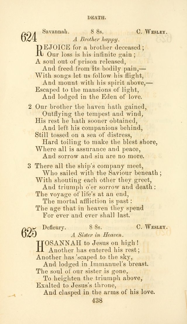 Hymn Book of the Methodist Protestant Church page 445