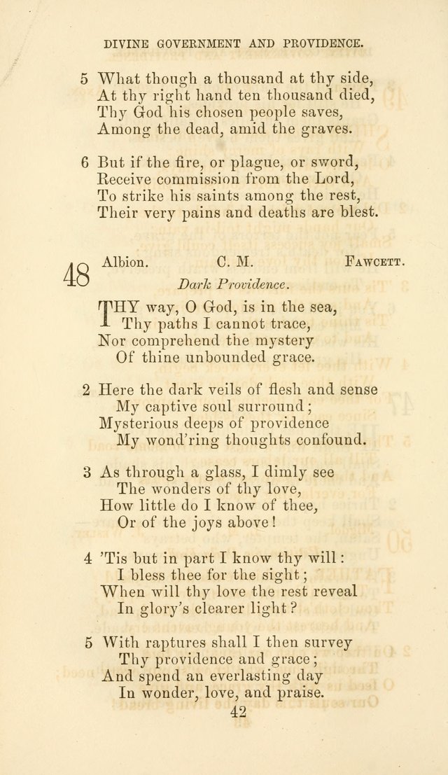 Hymn Book of the Methodist Protestant Church page 49