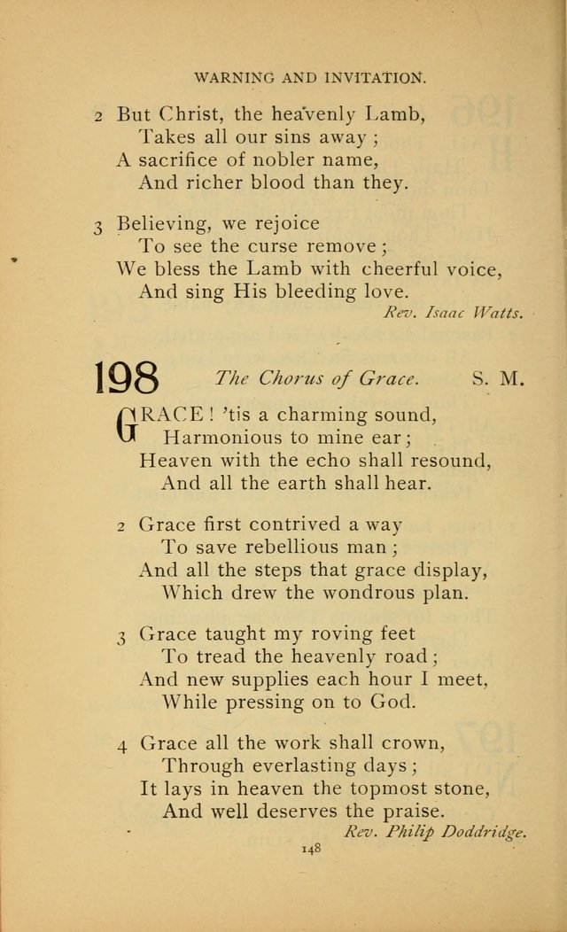 Hymn Book of the United Evangelical Church page 148