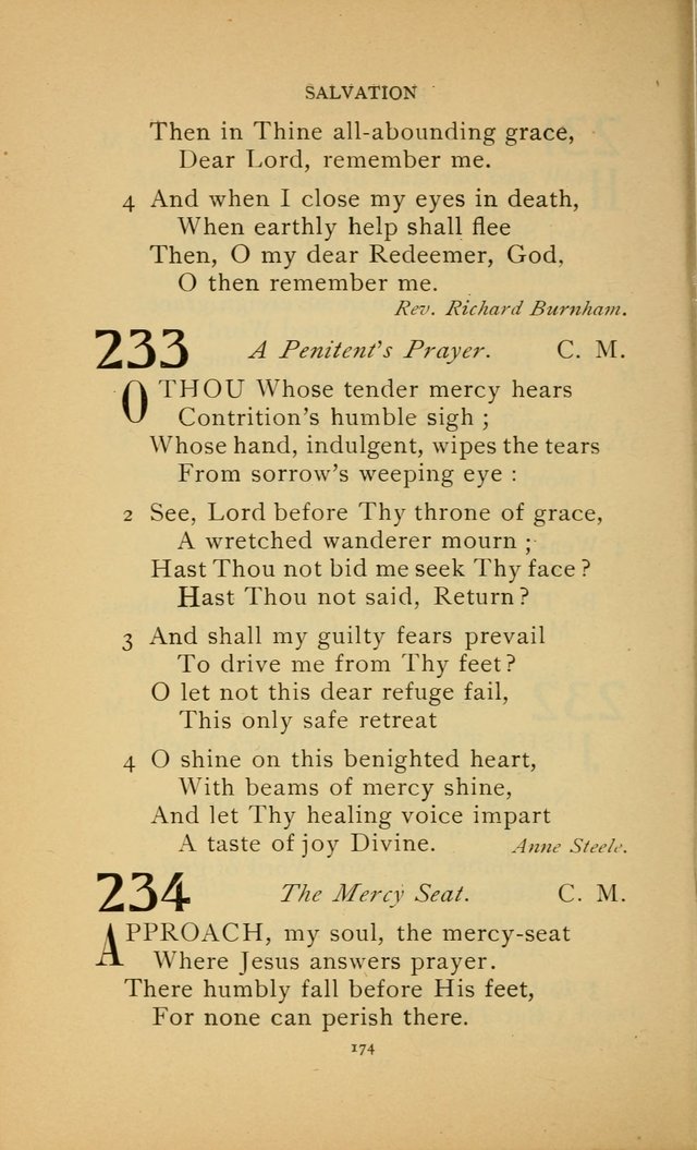Hymn Book of the United Evangelical Church page 174