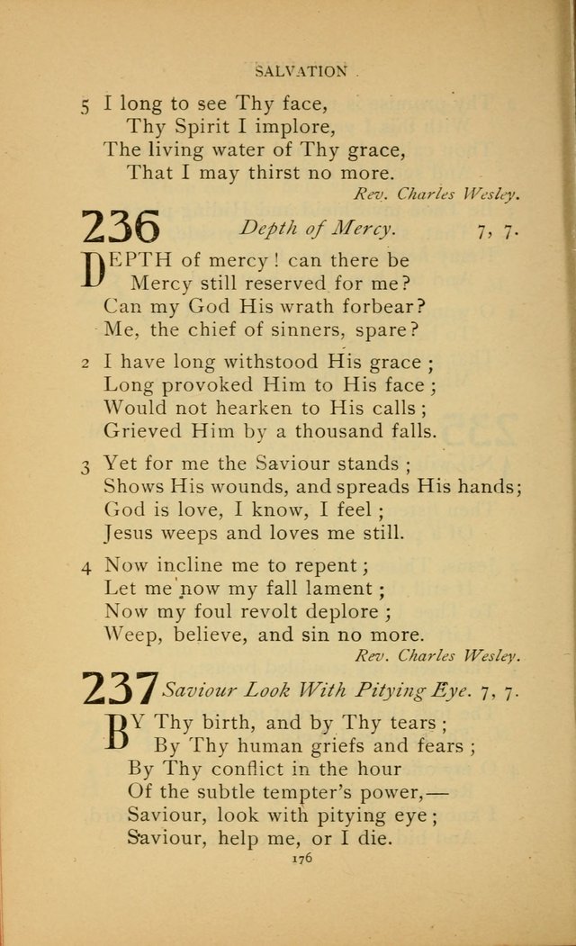 Hymn Book of the United Evangelical Church page 176