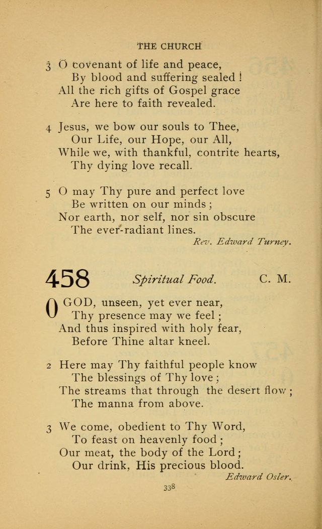 Hymn Book of the United Evangelical Church page 338