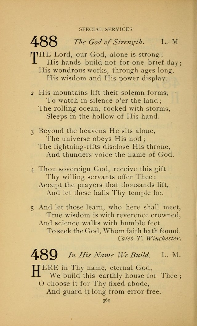 Hymn Book of the United Evangelical Church page 362