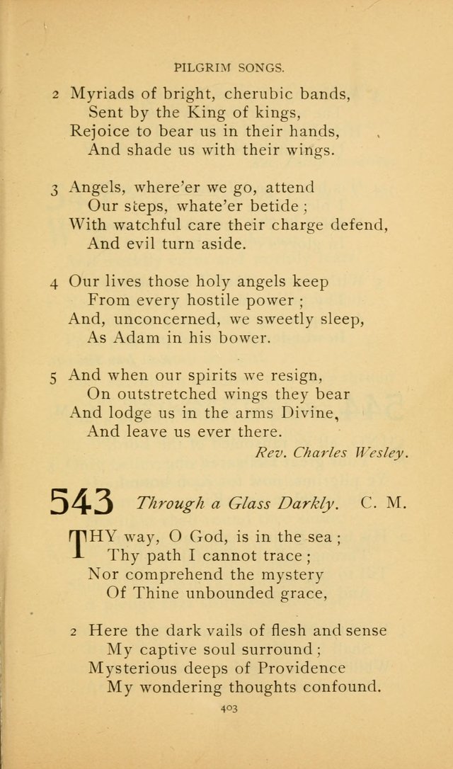 Hymn Book of the United Evangelical Church page 403