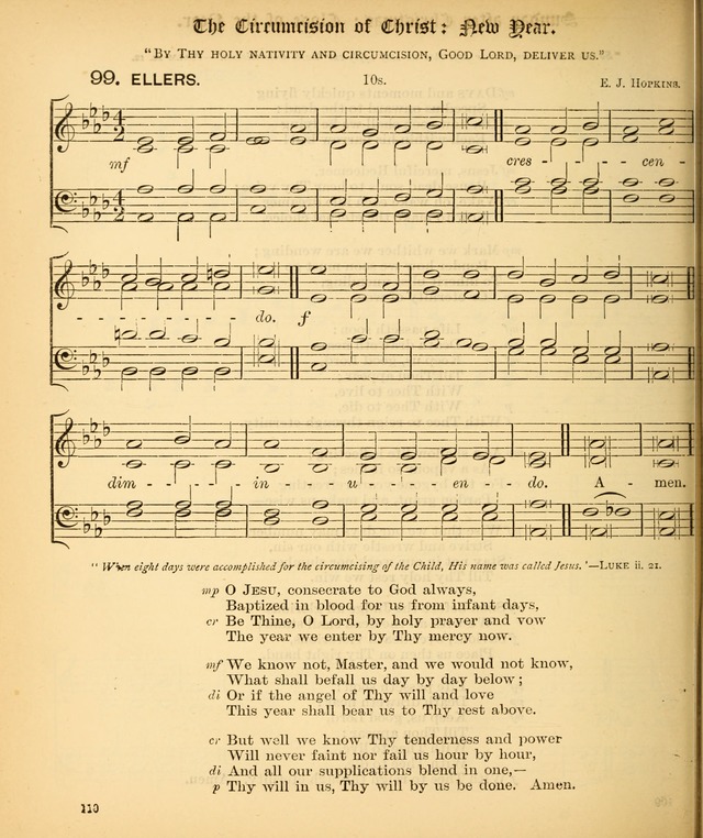 The Hymnal Companion to the Book of Common Prayer with accompanying tunes (3rd ed., rev. and enl.) page 110