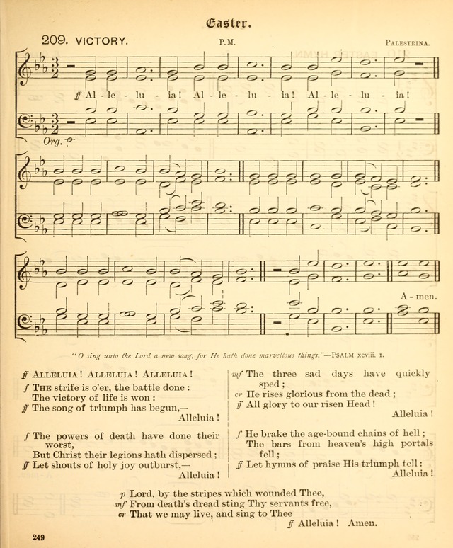 The Hymnal Companion to the Book of Common Prayer with accompanying tunes (3rd ed., rev. and enl.) page 249