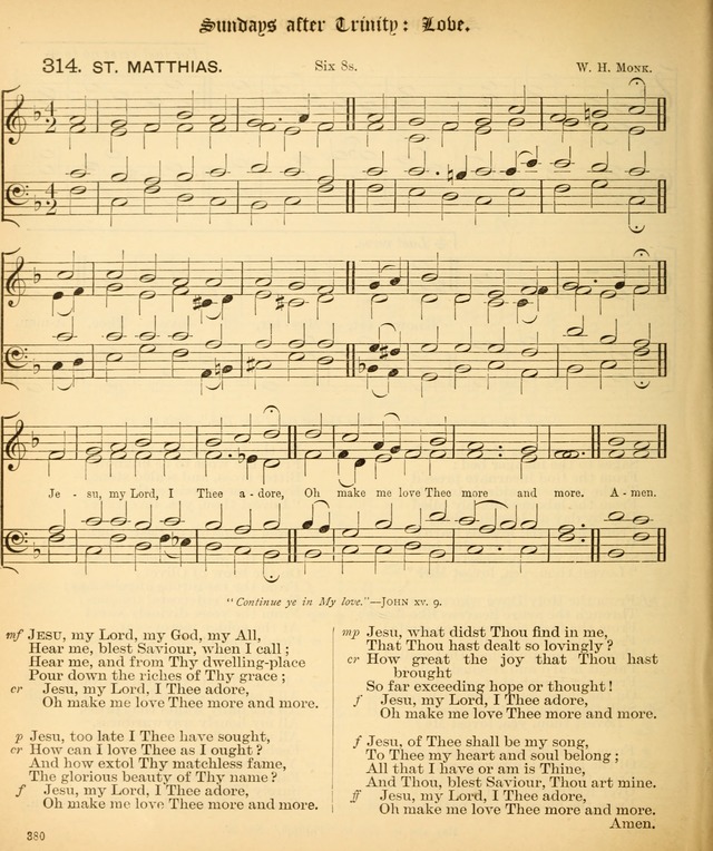 The Hymnal Companion to the Book of Common Prayer with accompanying tunes (3rd ed., rev. and enl.) page 380