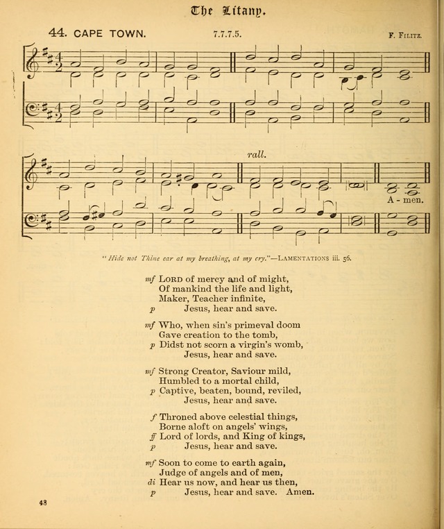 The Hymnal Companion to the Book of Common Prayer with accompanying tunes (3rd ed., rev. and enl.) page 48