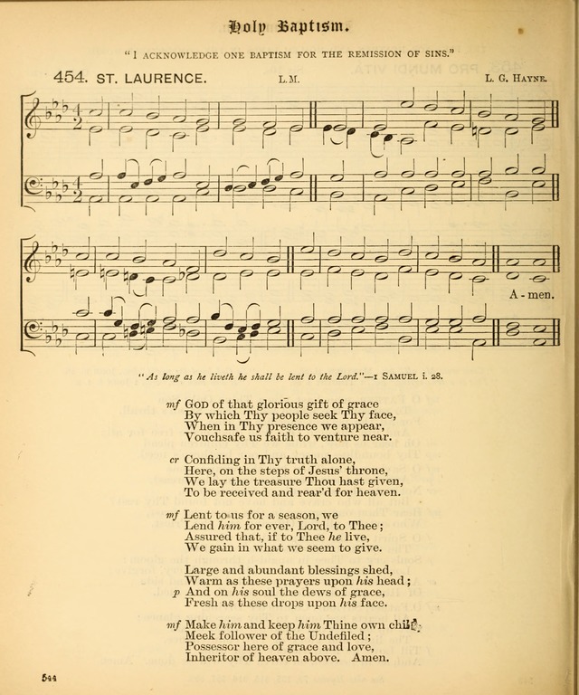 The Hymnal Companion to the Book of Common Prayer with accompanying tunes (3rd ed., rev. and enl.) page 544