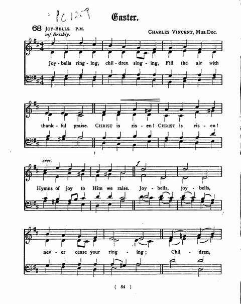 Hymns for the Children of the Church: with accompanying tunes page 84