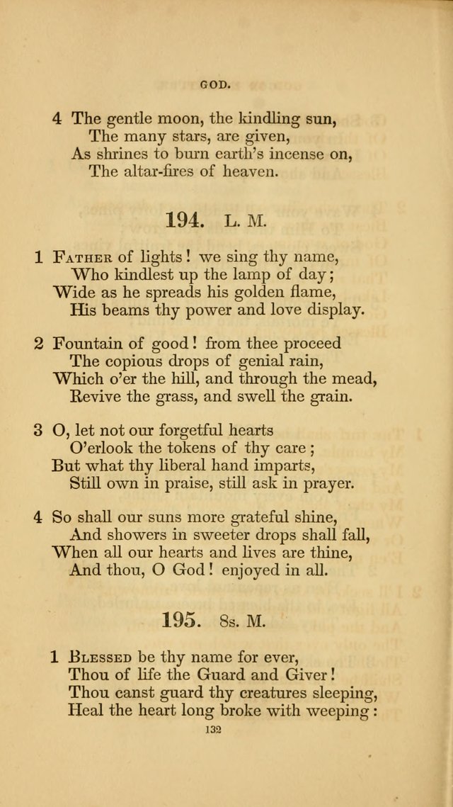 Hymns for the Church of Christ. (6th thousand) page 132