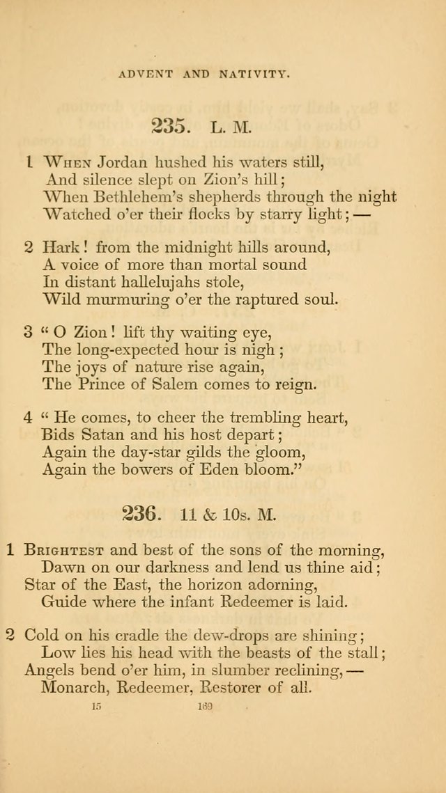 Hymns for the Church of Christ. (6th thousand) page 169