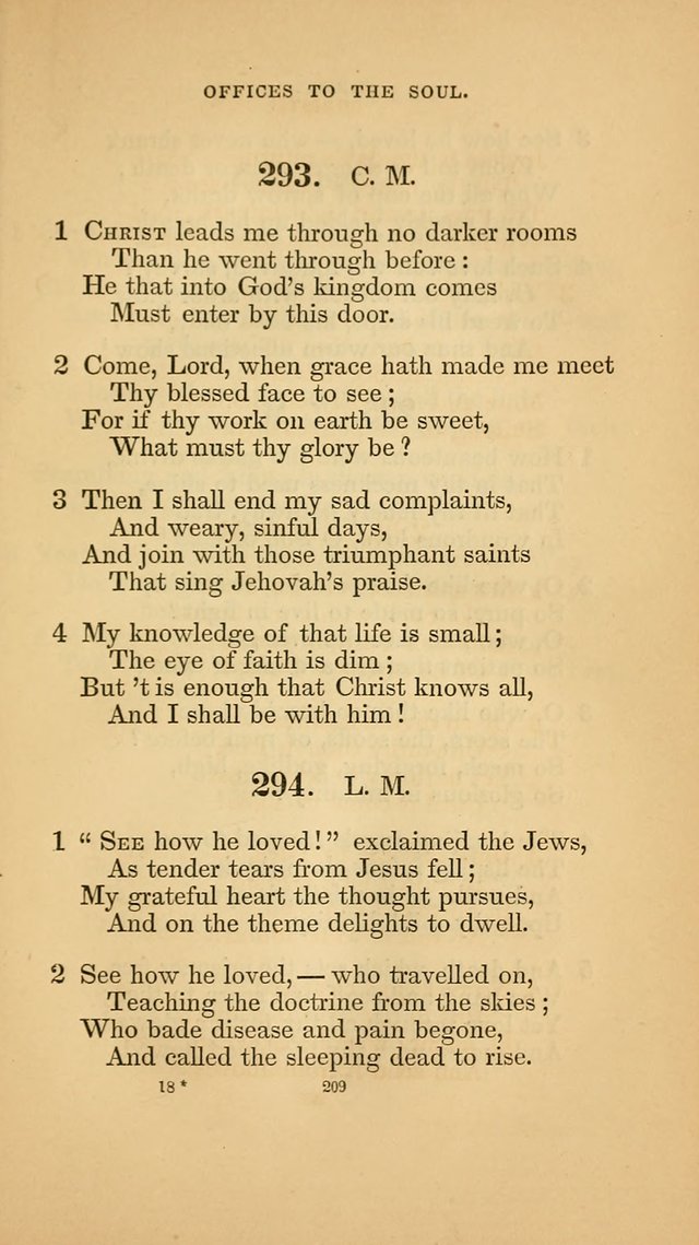 Hymns for the Church of Christ. (6th thousand) page 209