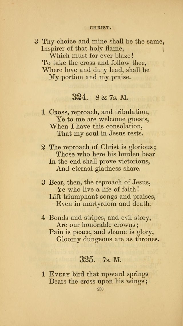 Hymns for the Church of Christ. (6th thousand) page 230