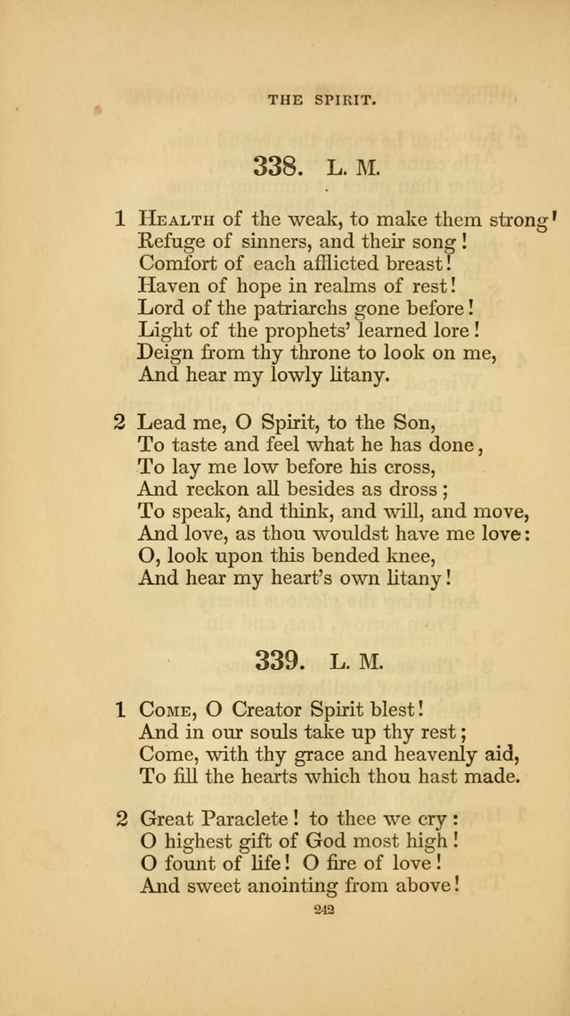 Hymns for the Church of Christ. (6th thousand) page 242