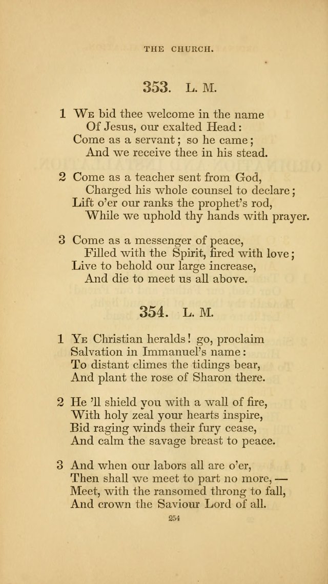 Hymns for the Church of Christ. (6th thousand) page 254
