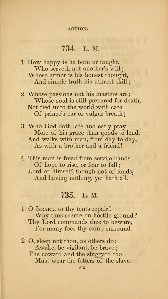 Hymns for the Church of Christ. (6th thousand) page 515