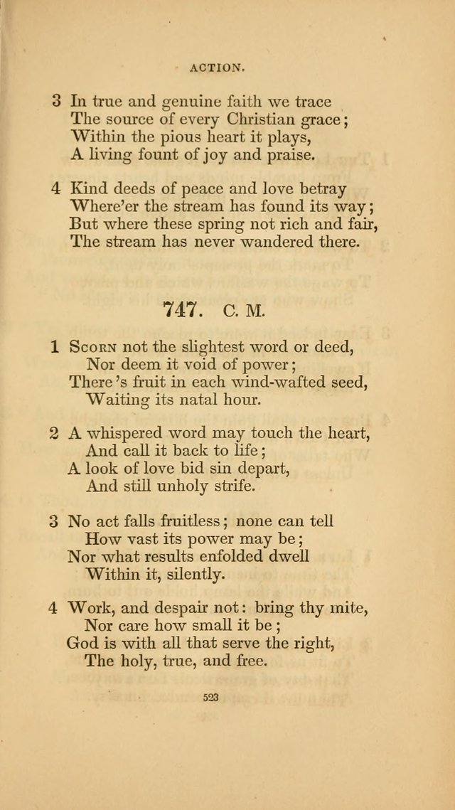 Hymns for the Church of Christ. (6th thousand) page 523