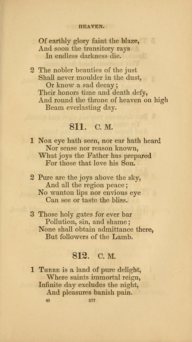 Hymns for the Church of Christ. (6th thousand) page 577
