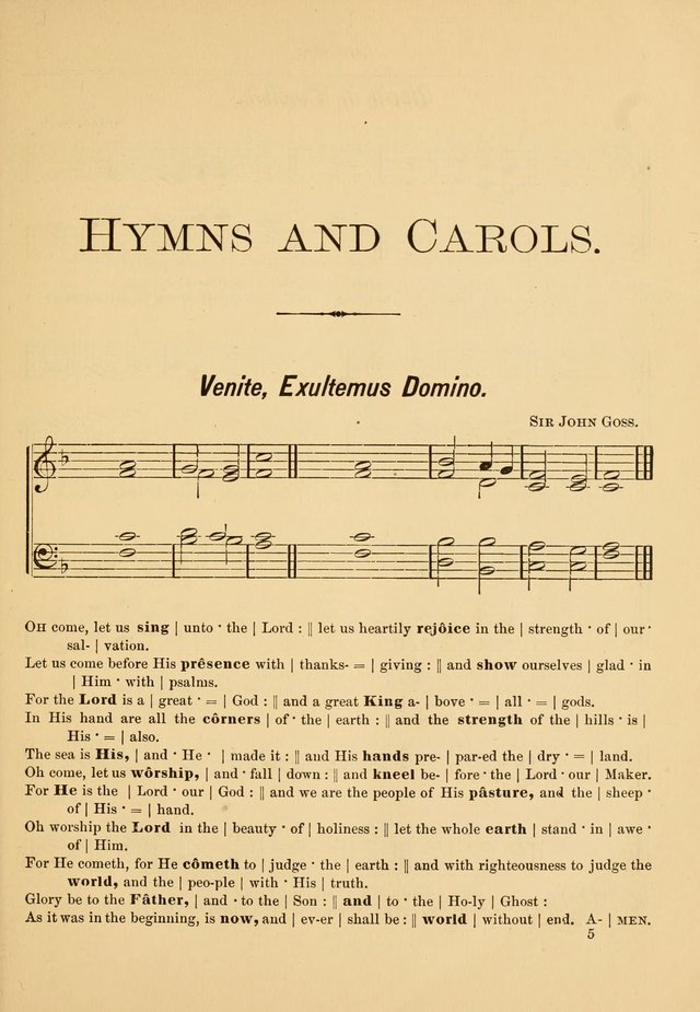 Hymns and Carols for Church and Sunday-school page 12
