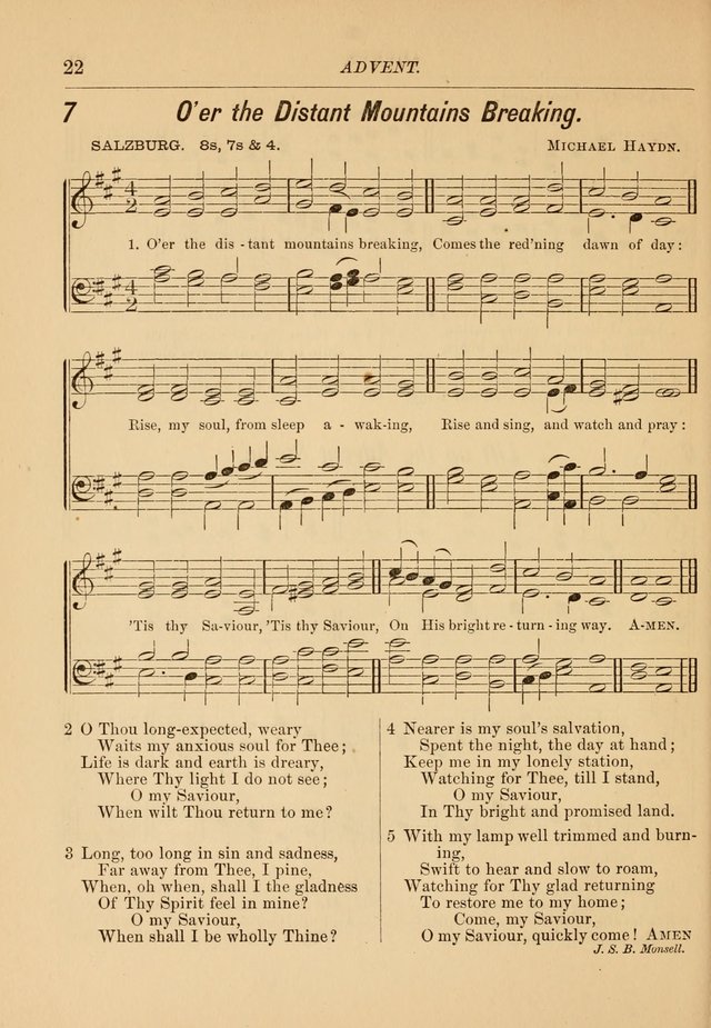 Hymns and Carols for Church and Sunday-school page 29