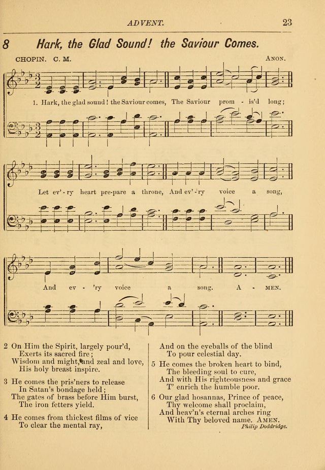 Hymns and Carols for Church and Sunday-school page 30
