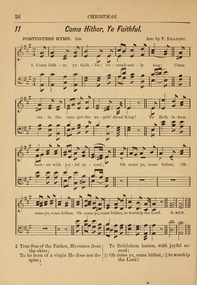 Hymns and Carols for Church and Sunday-school page 33
