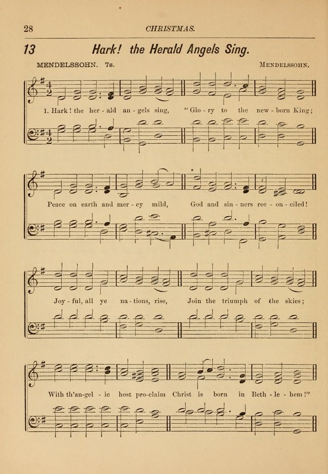 Hymns and Carols for Church and Sunday-school page 35