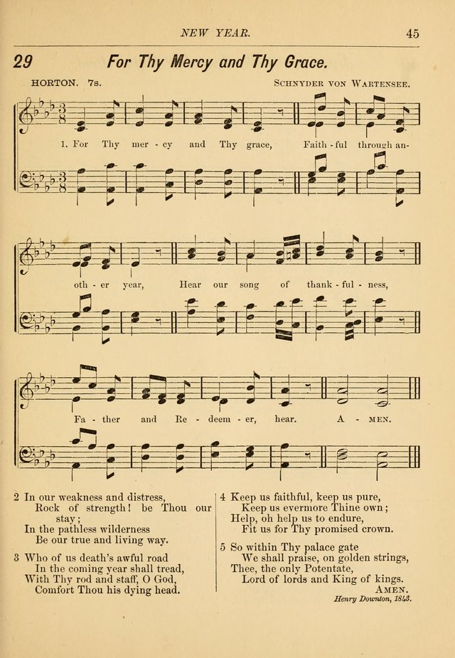 Hymns and Carols for Church and Sunday-school page 52