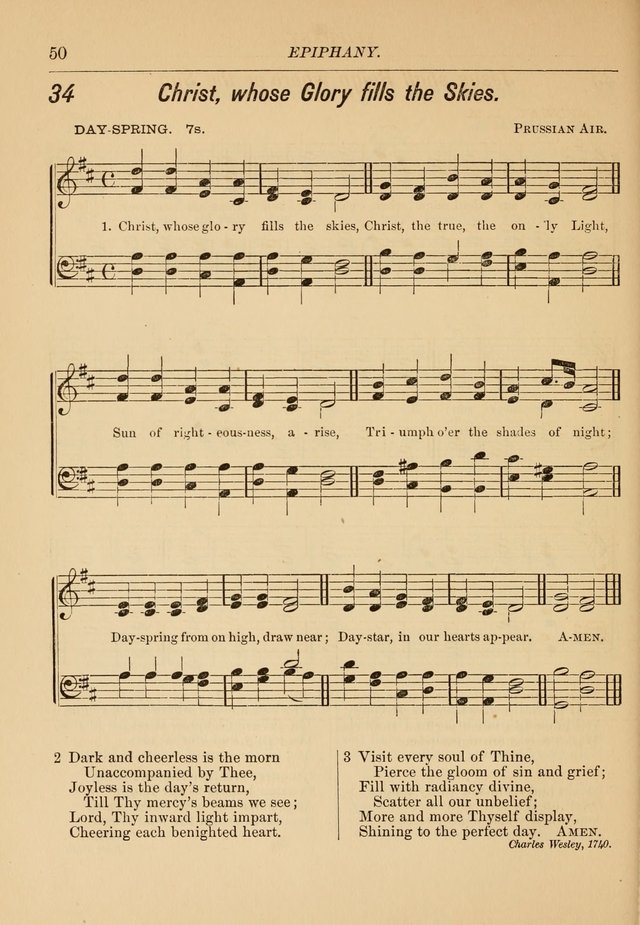 Hymns and Carols for Church and Sunday-school page 57