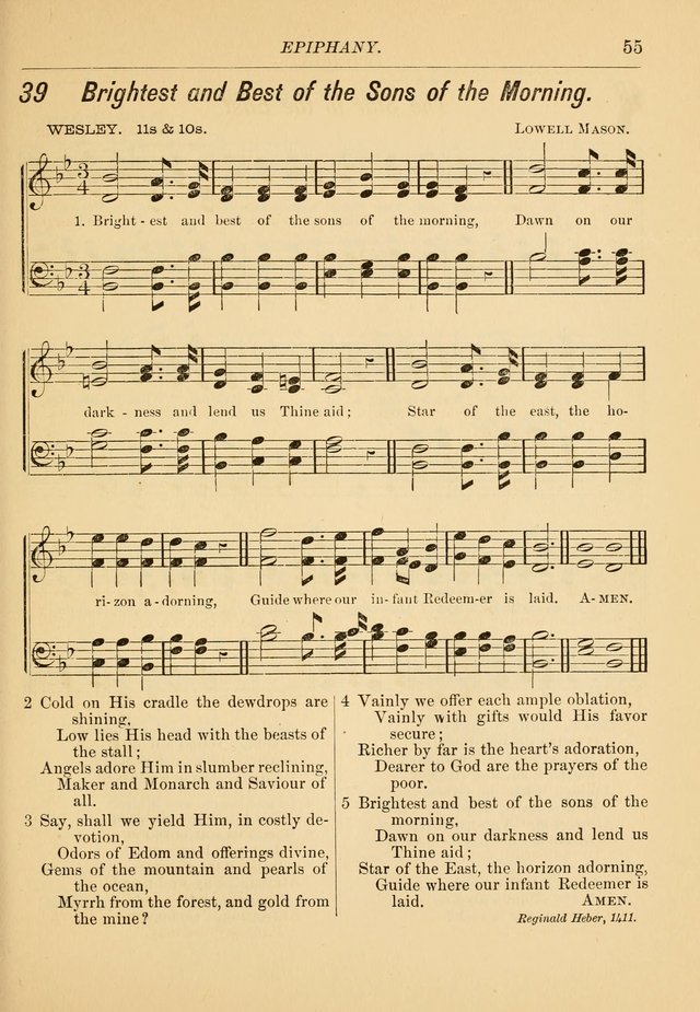 Hymns and Carols for Church and Sunday-school page 62