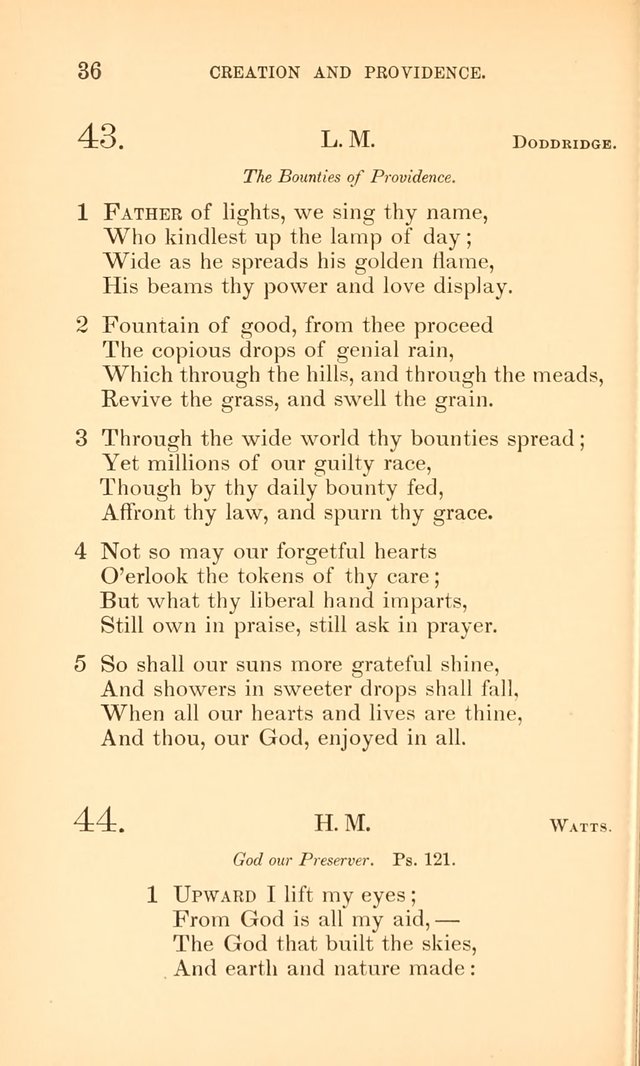 Hymns for the Christian Church, for the Use of the First Church of Christ in Boston page 61