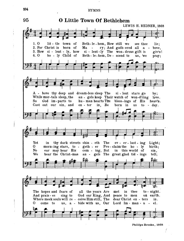 Hymnal for Church and Home page 125
